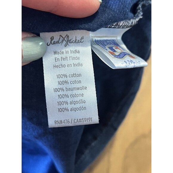 Red Jacket St Louis CARDINALS Blue T-Shirt Size‎ Medium Athletic Athleisure - Picture 7 of 12